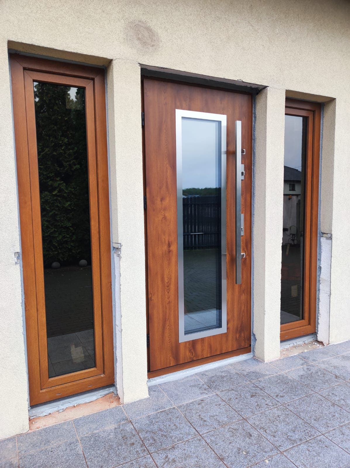 Drzwi aluminiowe zewnętrzne