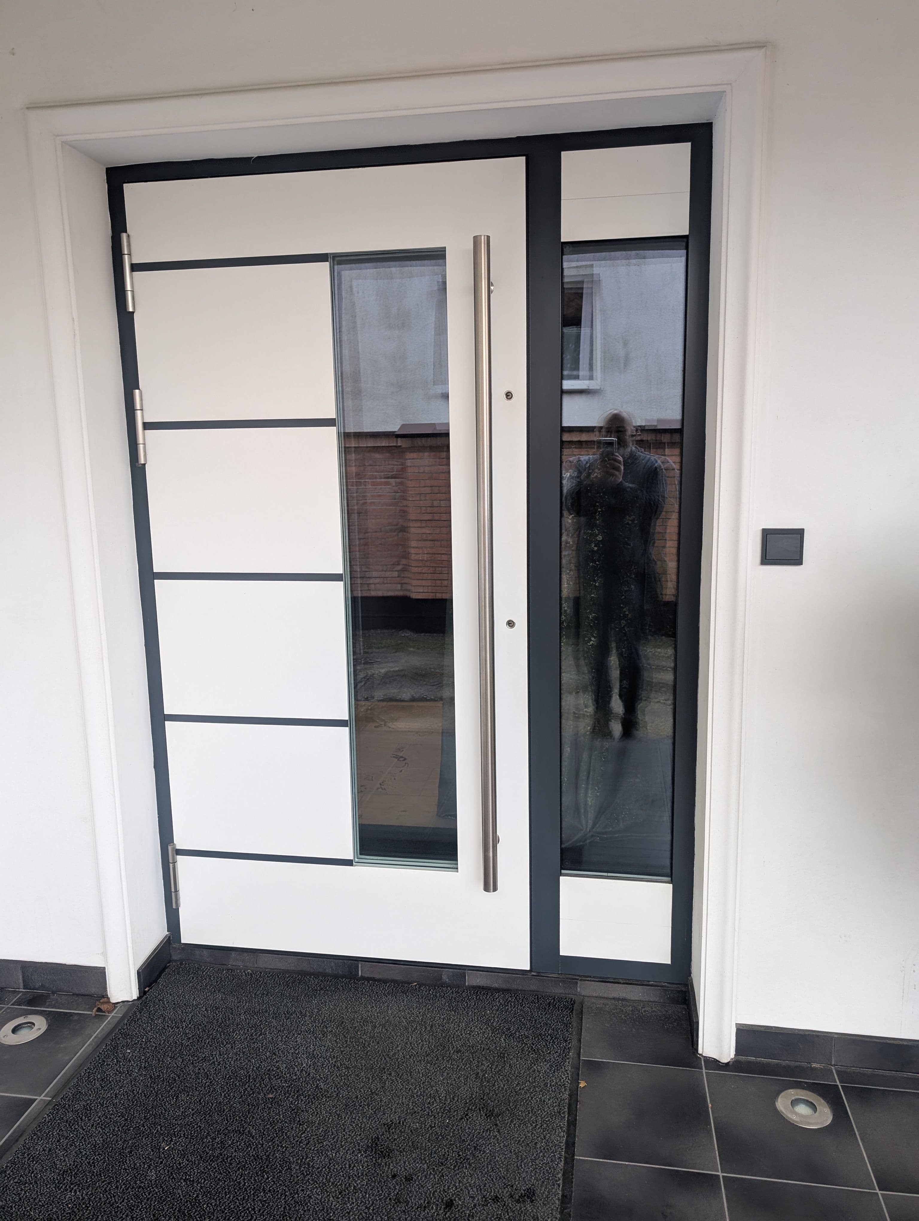 Drzwi aluminiowe zewnętrzne