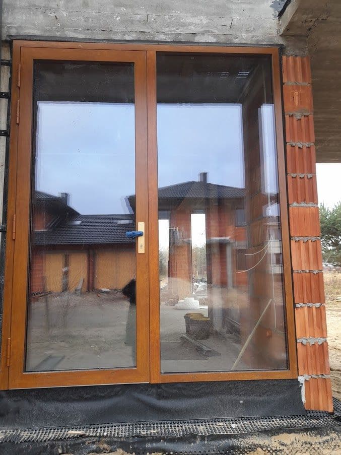 Drzwi aluminiowe zewnętrzne